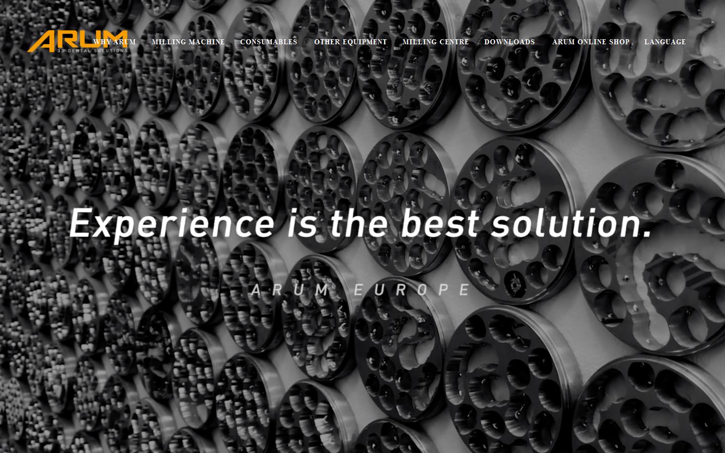 Arum 3D Solutions Ltd Website