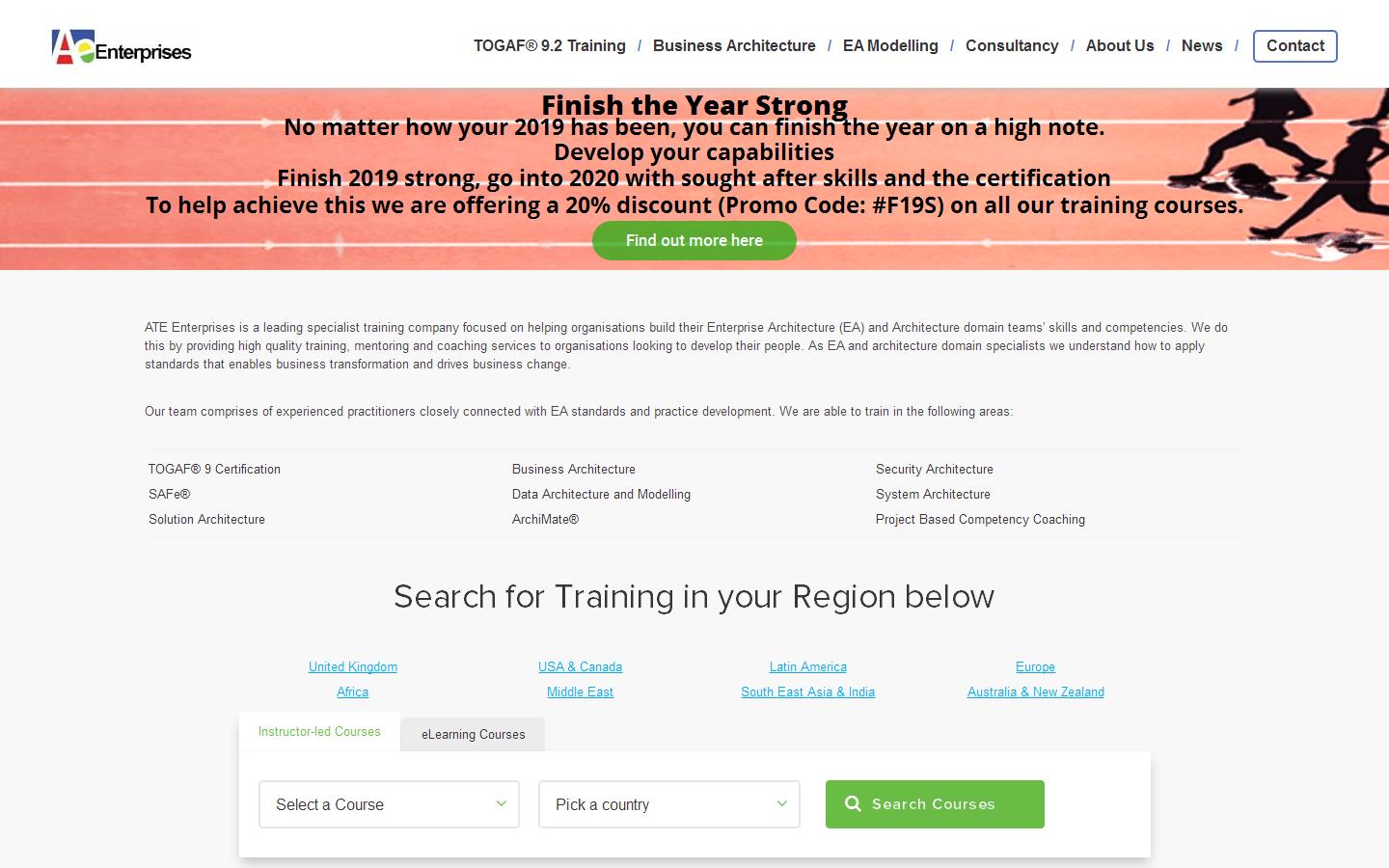 ATE Enterprises Website