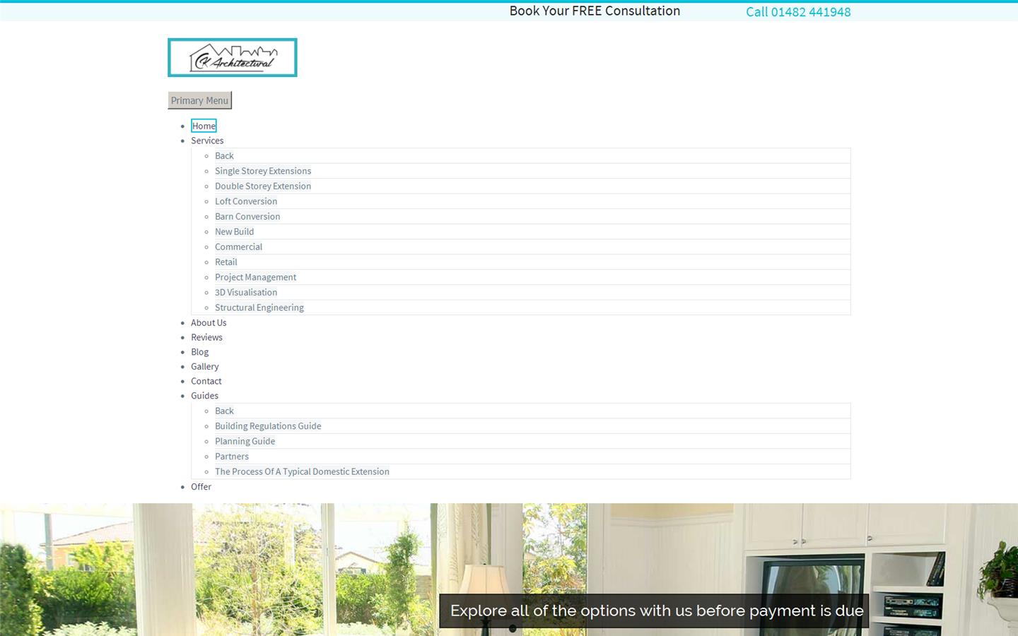 CK Architectural Hull Website