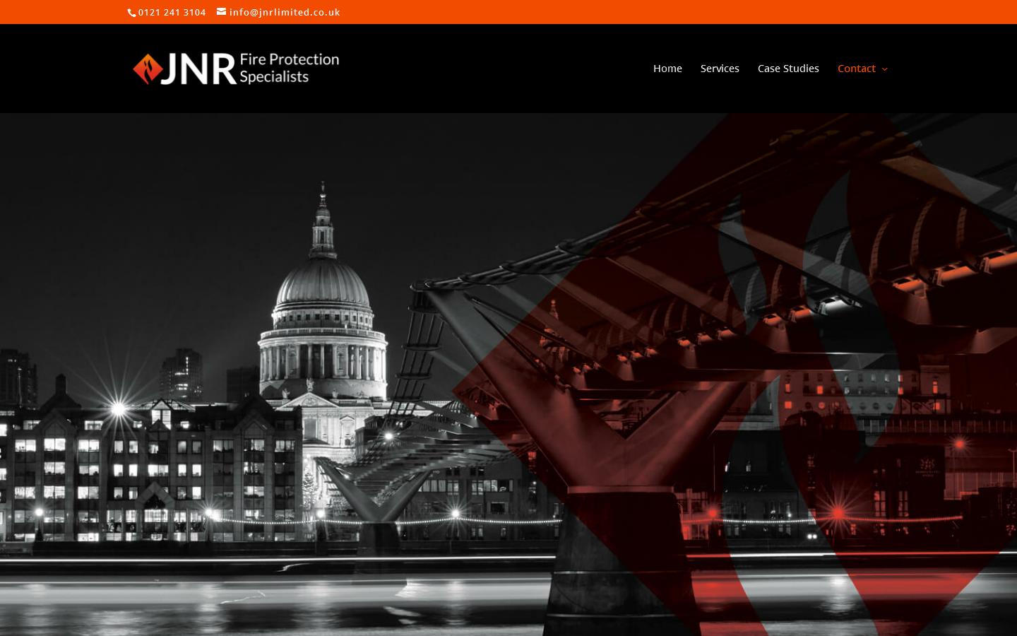 JNR Limited - Fire Protection London Website