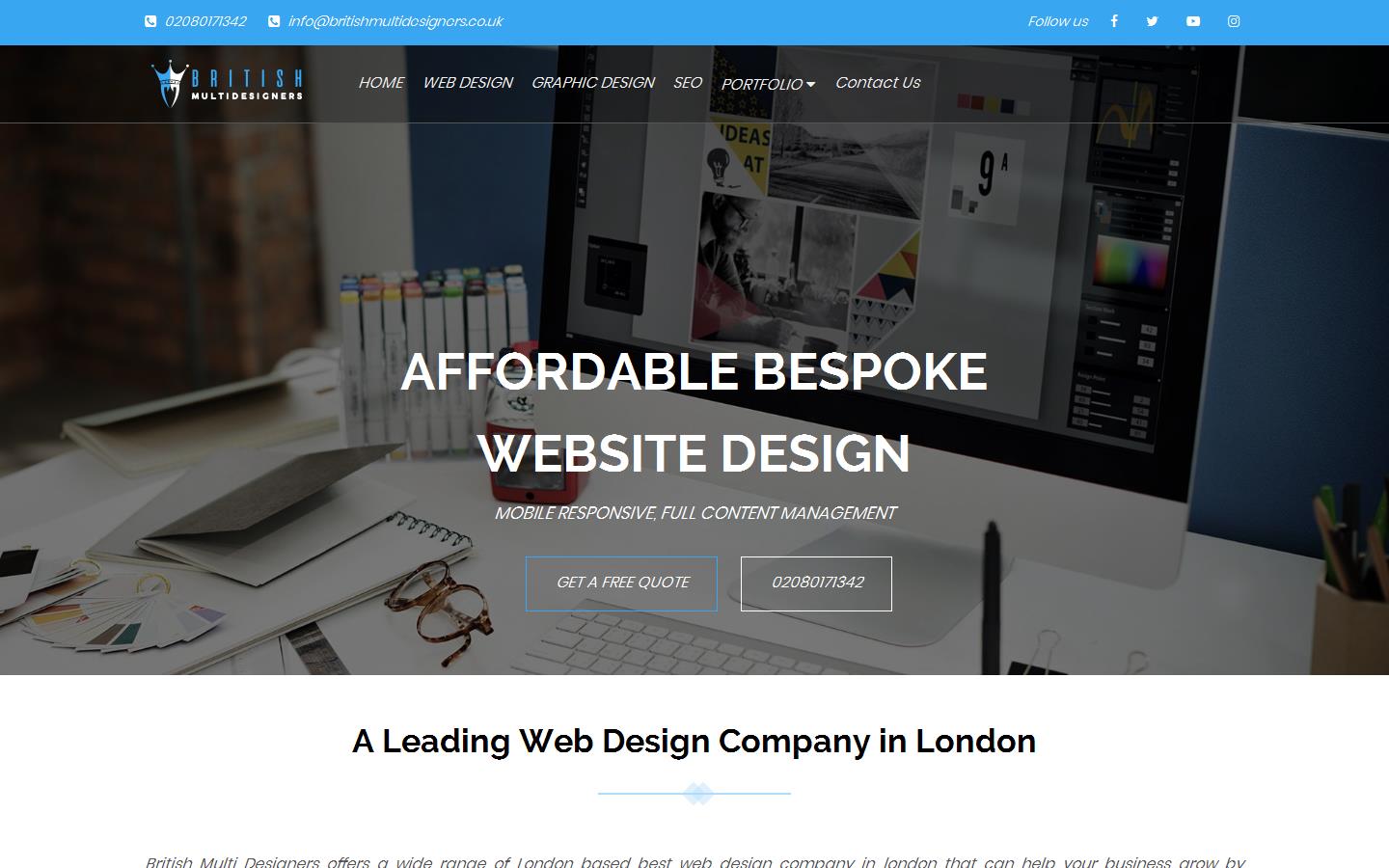 British Multi Designers Website