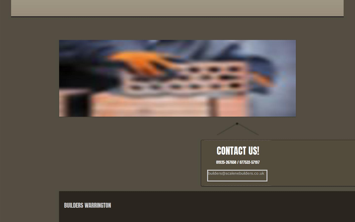 Scalene Builders Website