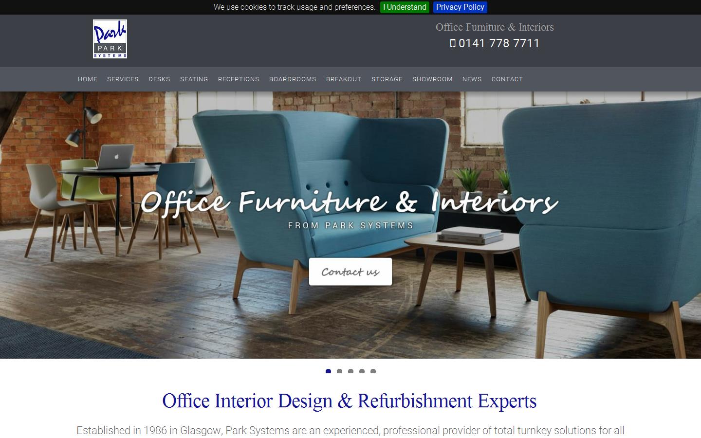 Park Systems  Website