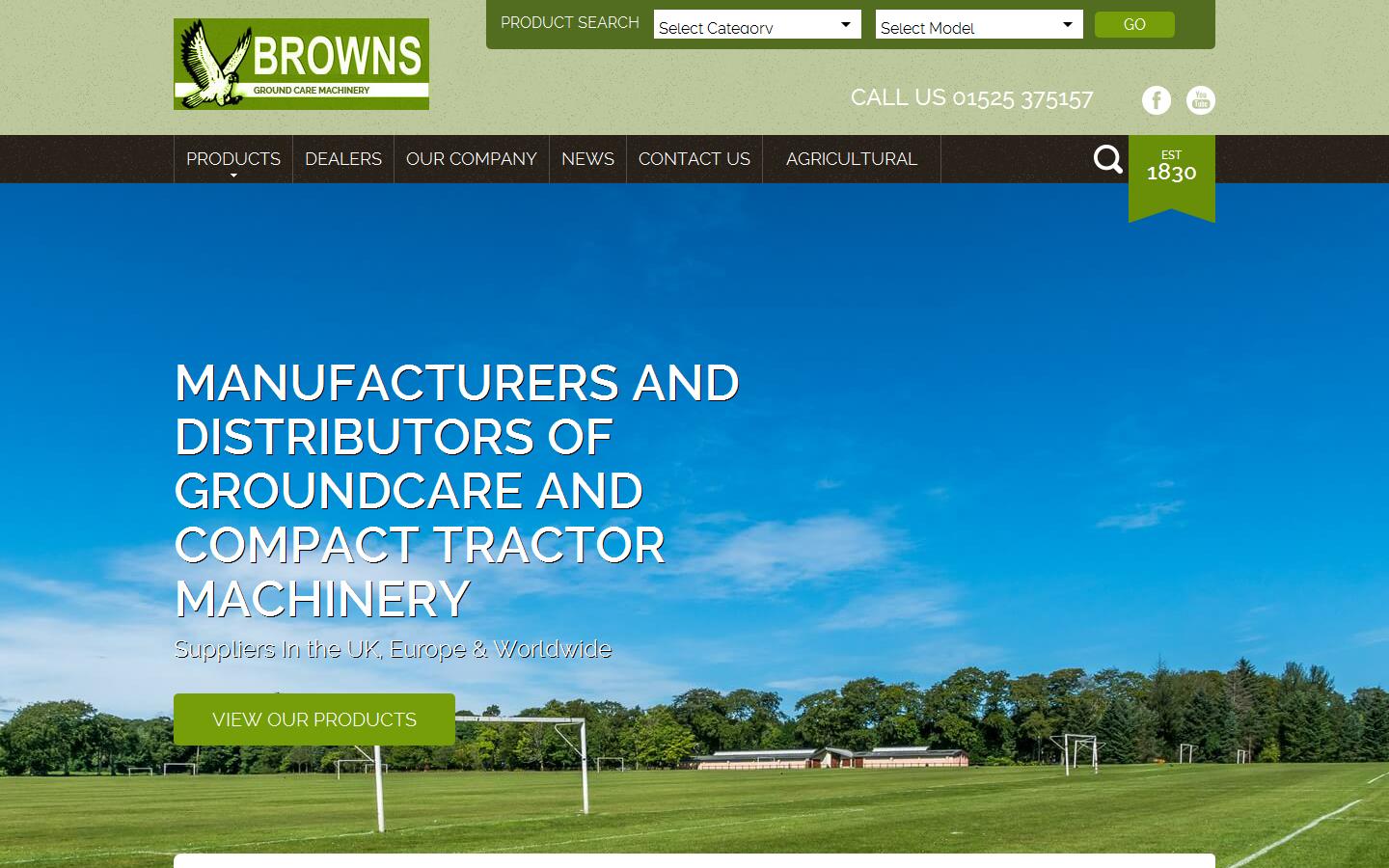 Browns Ground Care Website