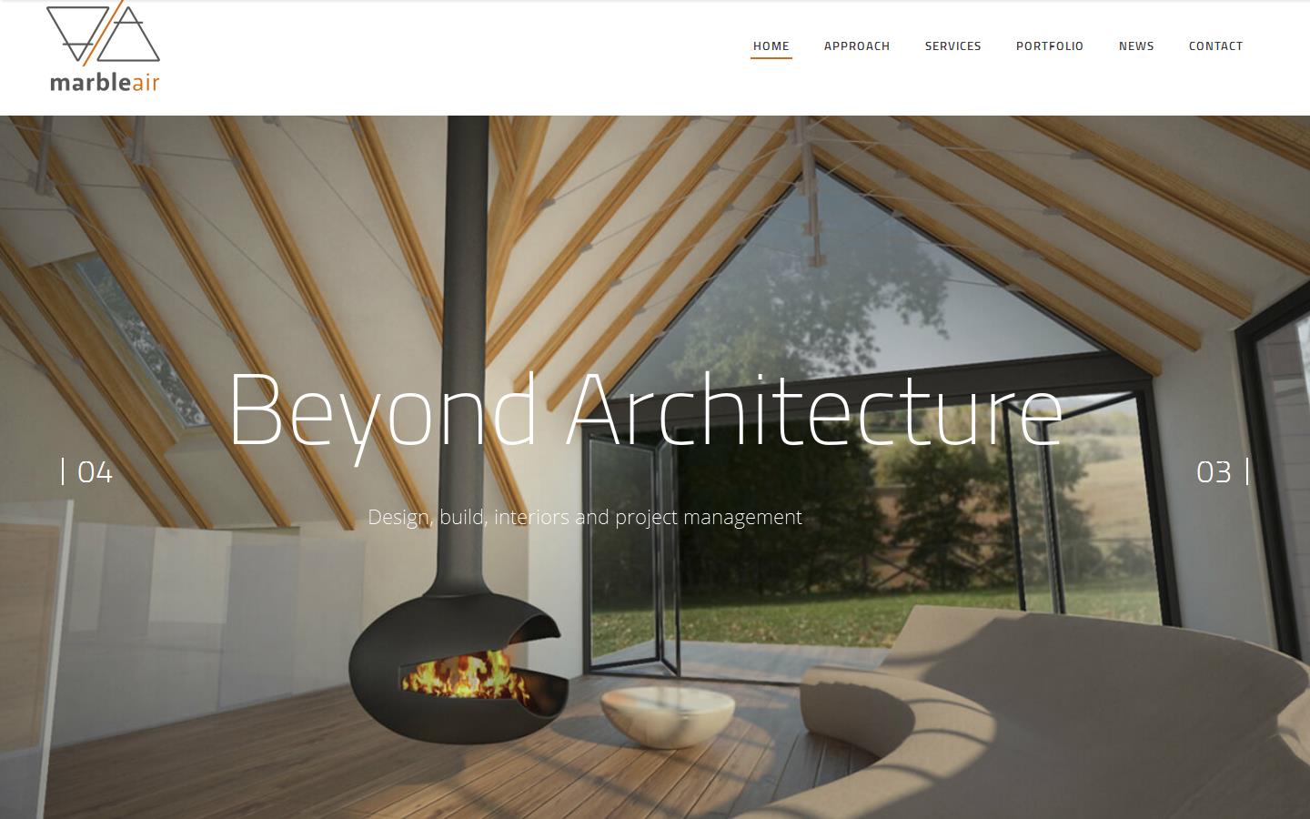 MarbleAir Architects Website