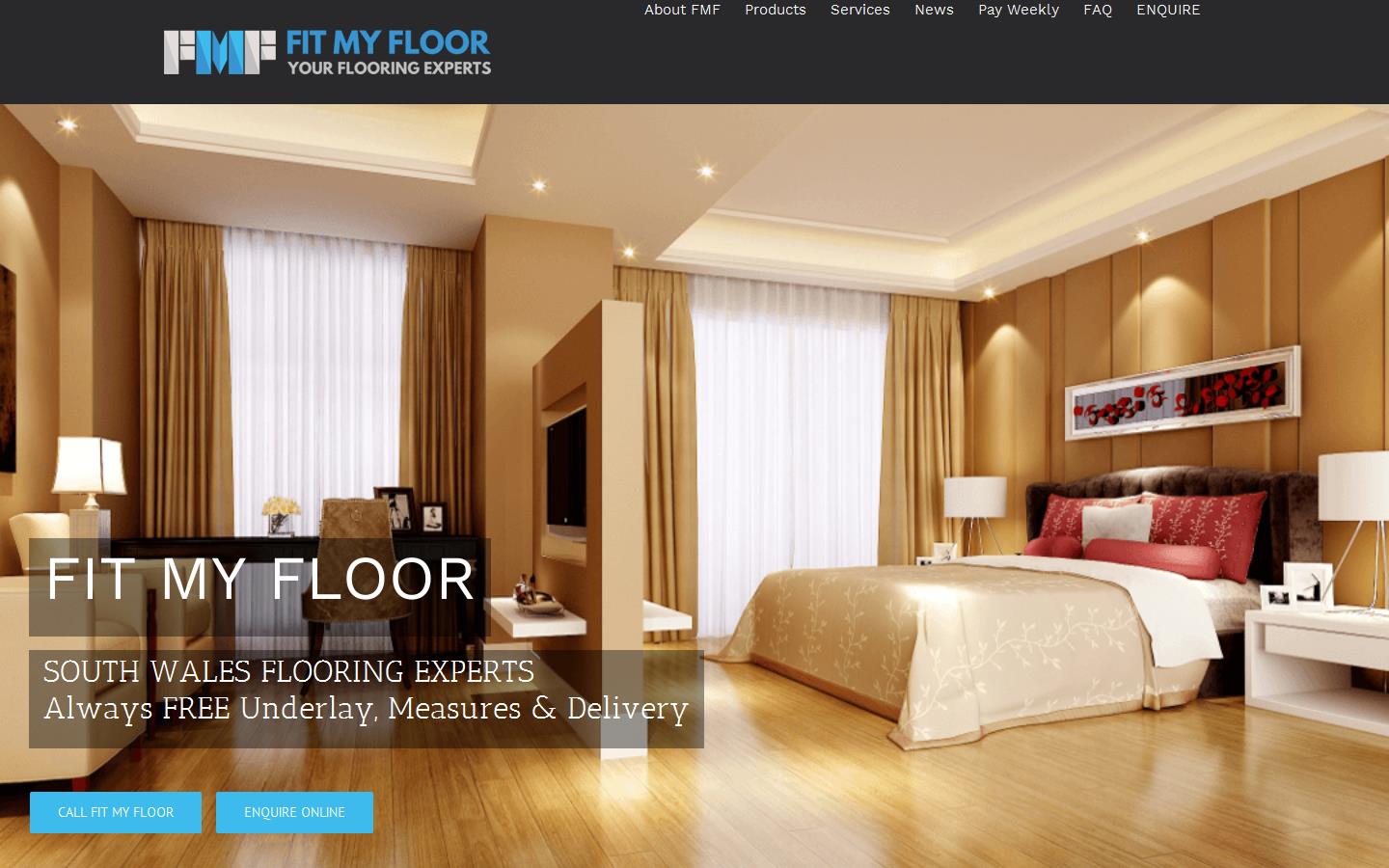 Fit My Floor Ltd Website