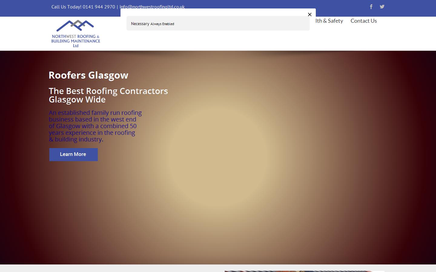 Northwest Roofing & Building Maintenance Ltd Website