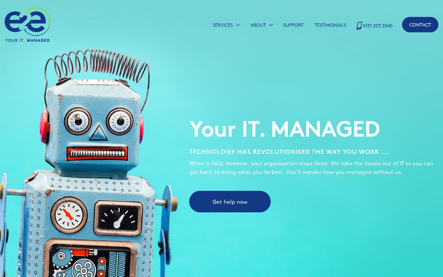 E2E Technologies Website