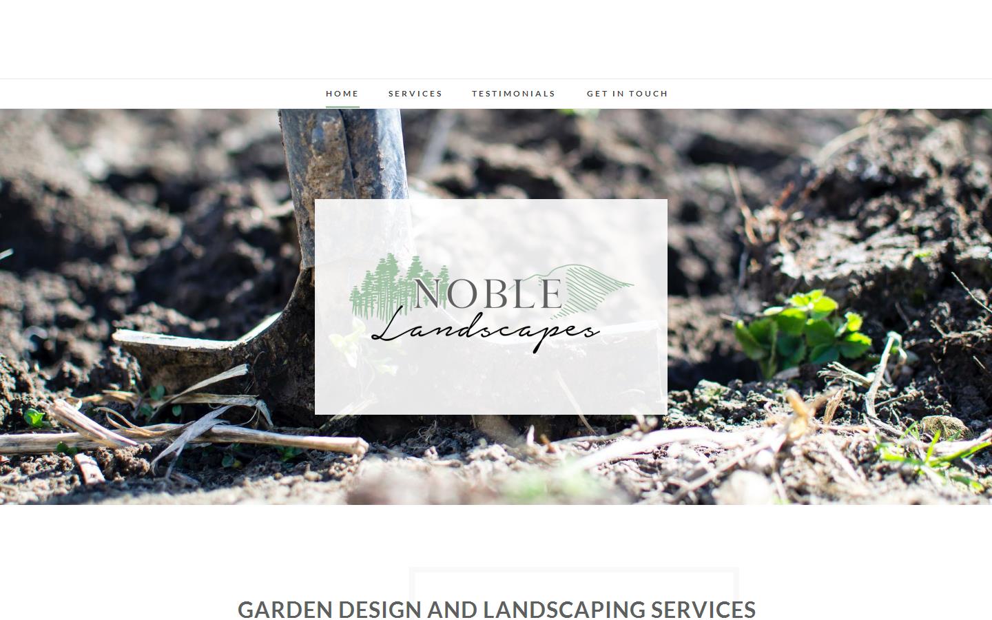 Noble Landscapes Website