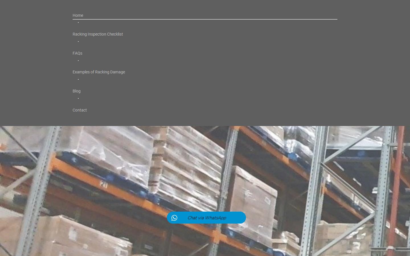 Approved Rack Inspector Ltd Website