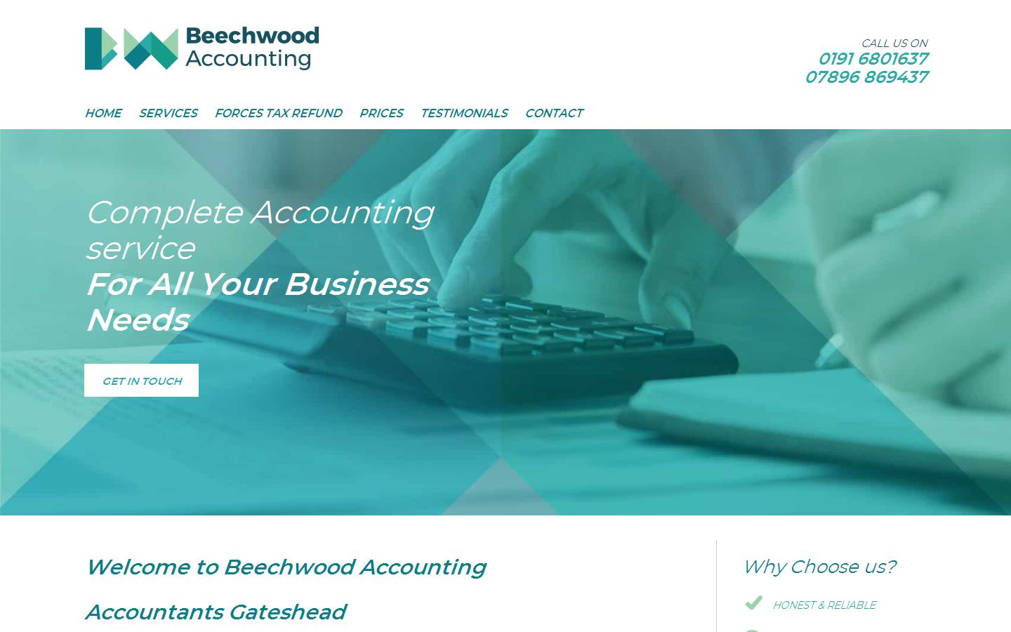 Beechwood Accounting Website