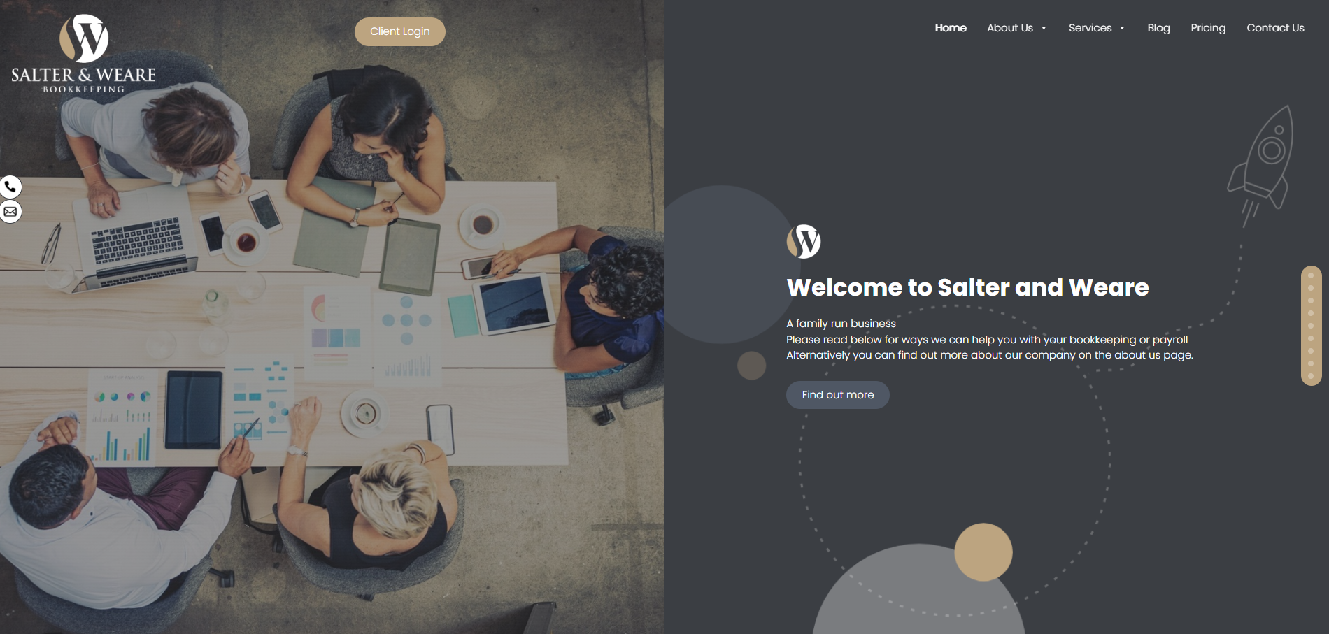 Salter & Weare Ltd Website