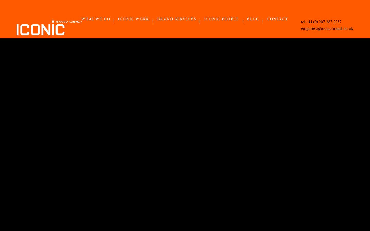 Iconic Brand Agency Website