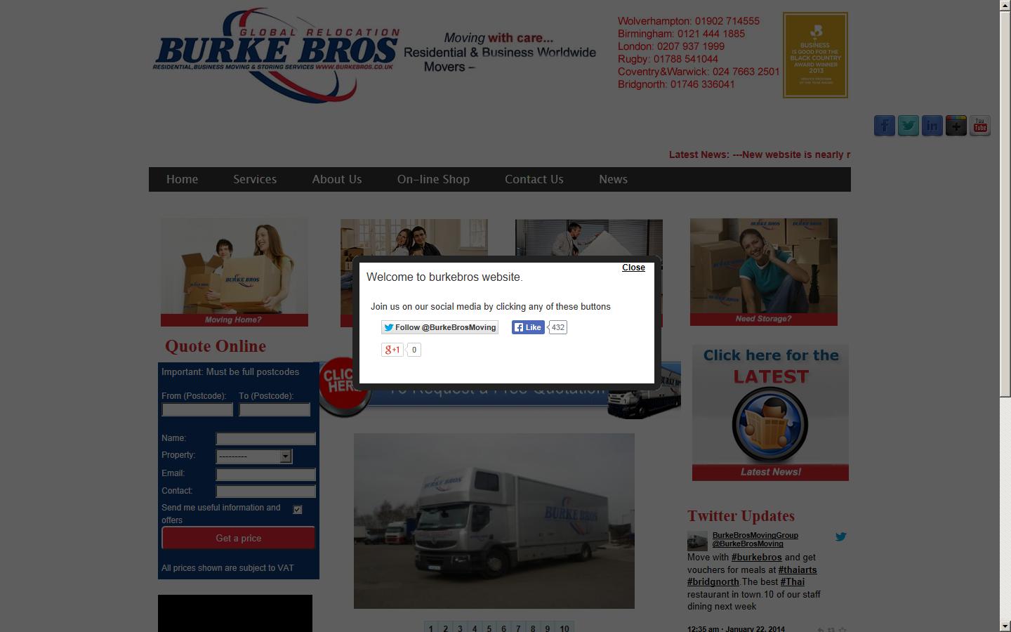 Burke Bros Website
