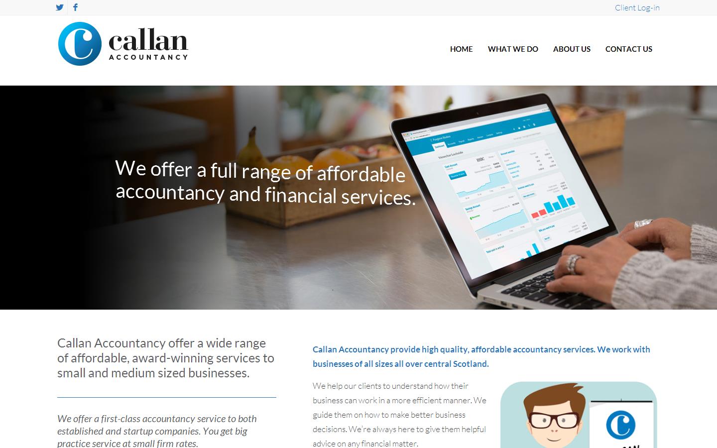 Callan Accountancy Website