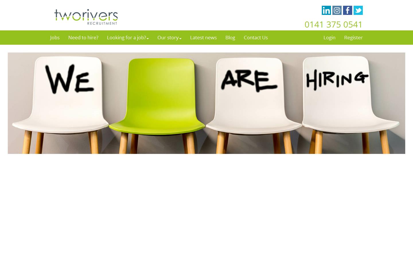 Two Rivers Recruitment Website