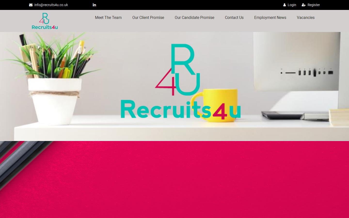 Recruits4u Website