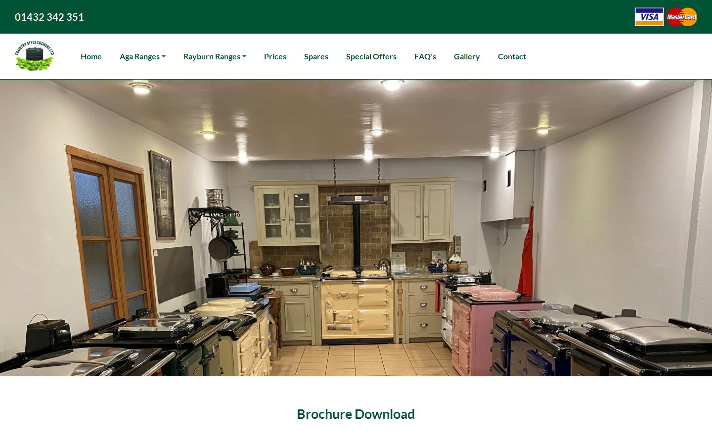 Country Style Cookers Ltd Website