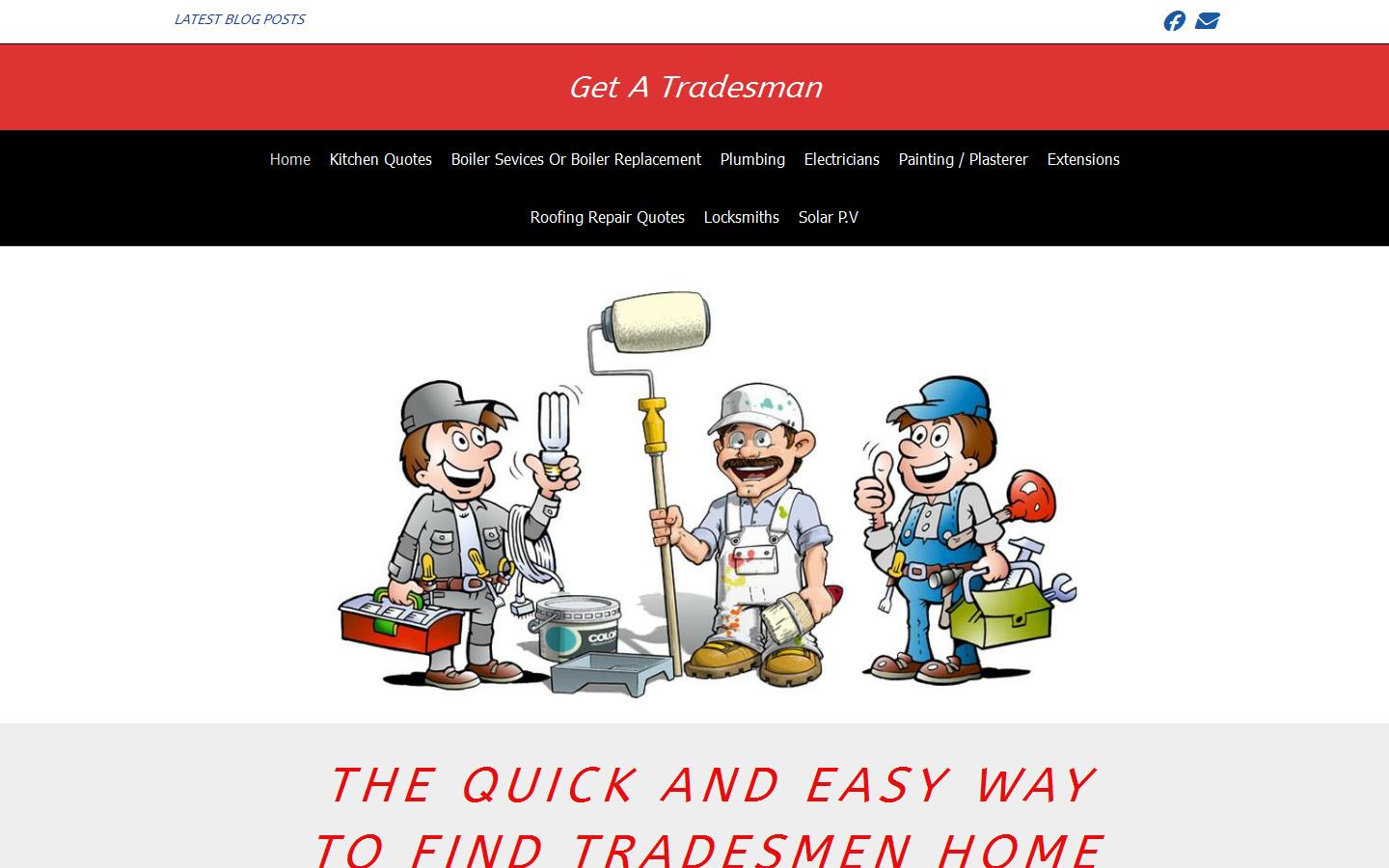 Get A Tradesman Website