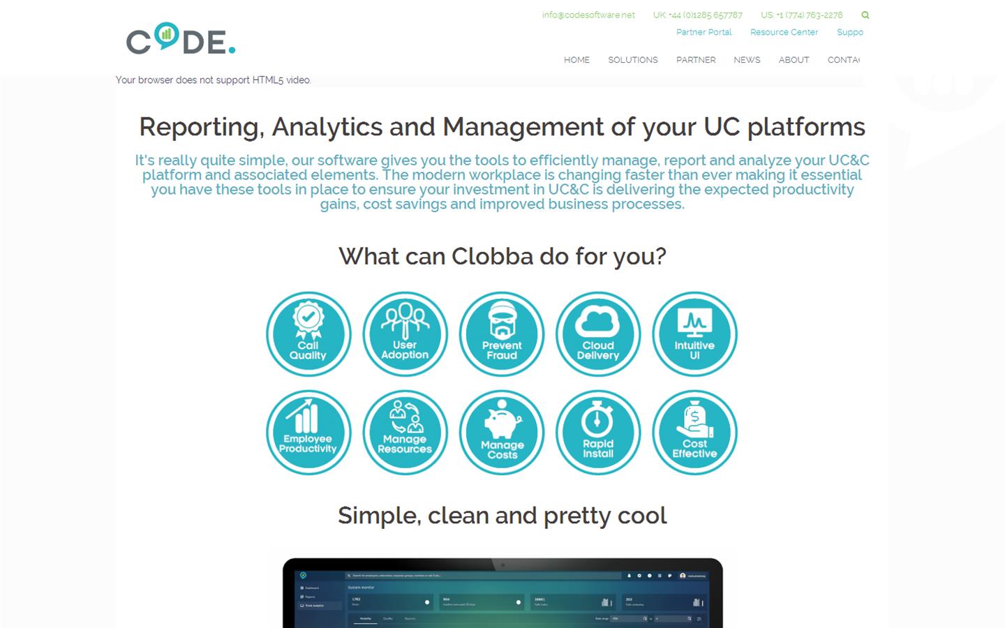 Code Software Website