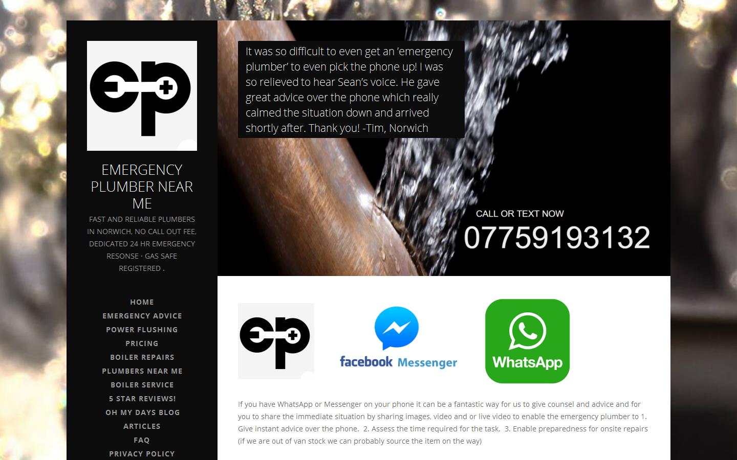 Emergency Plumber Nearby Website