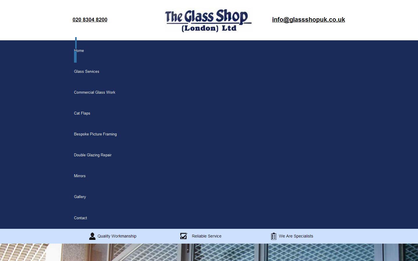 The Glass Shop (London) Ltd Website