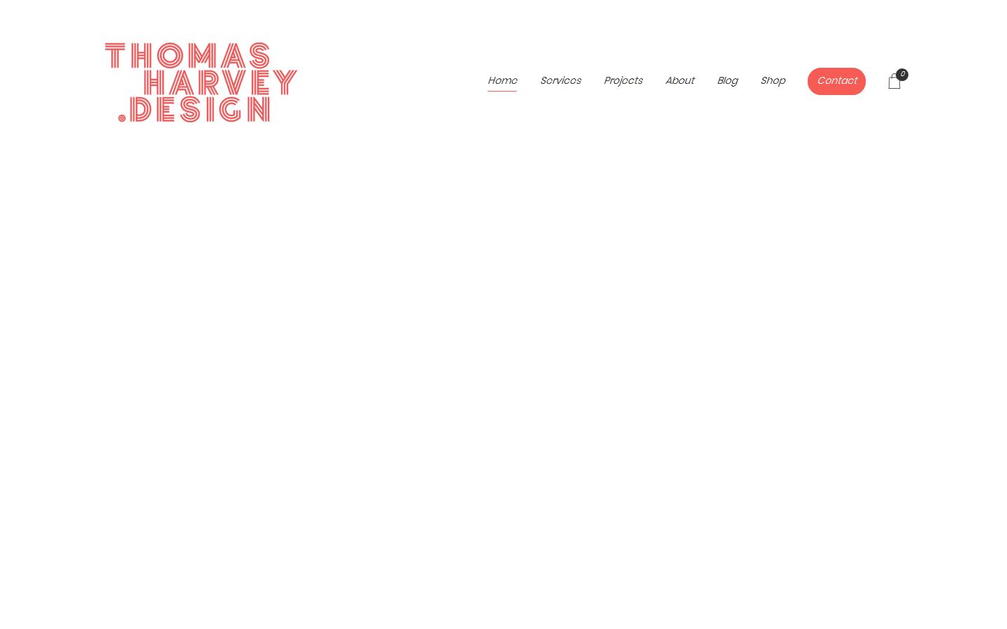 Thomas Harvey Design Website