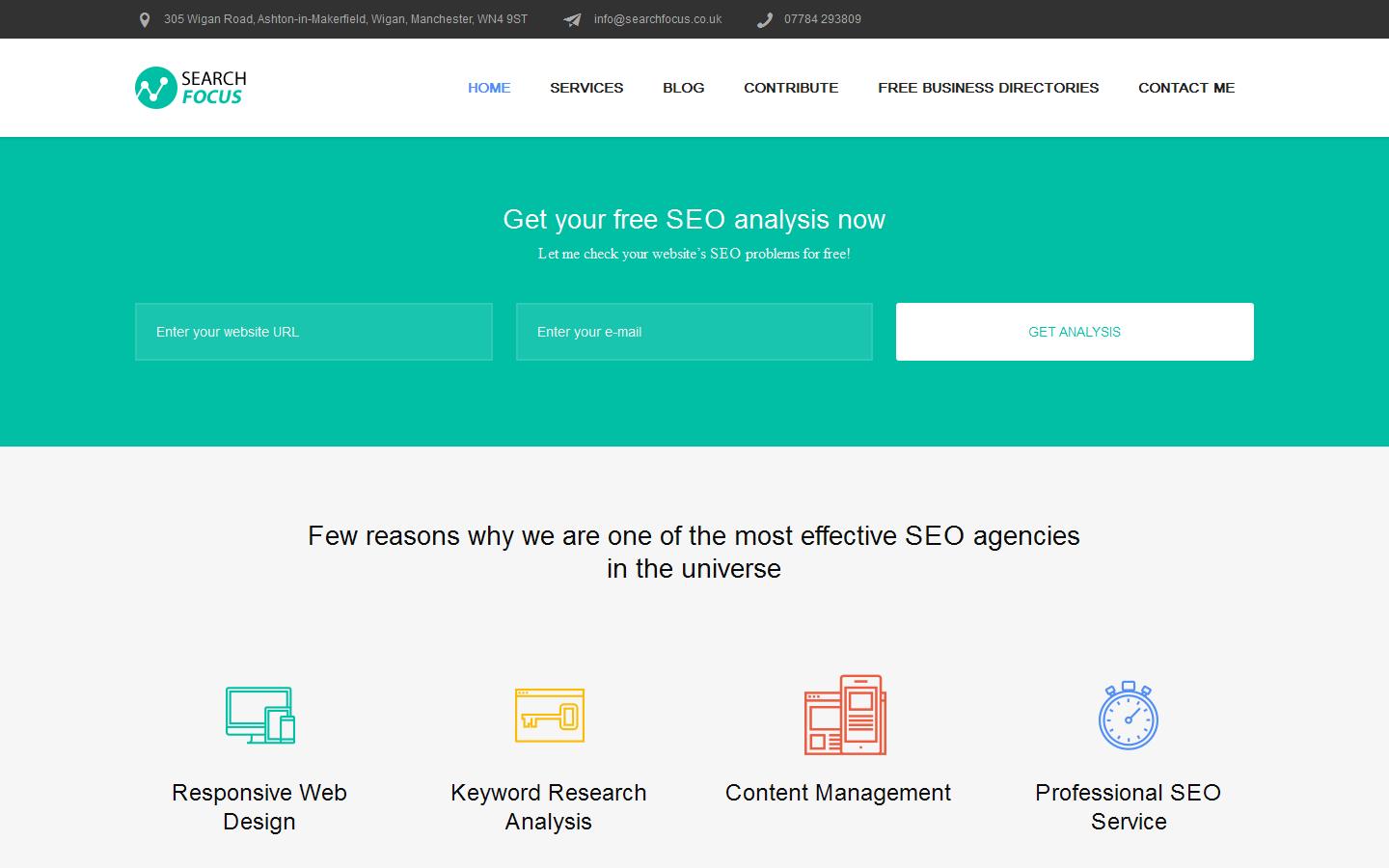 Search Focus SEO Website