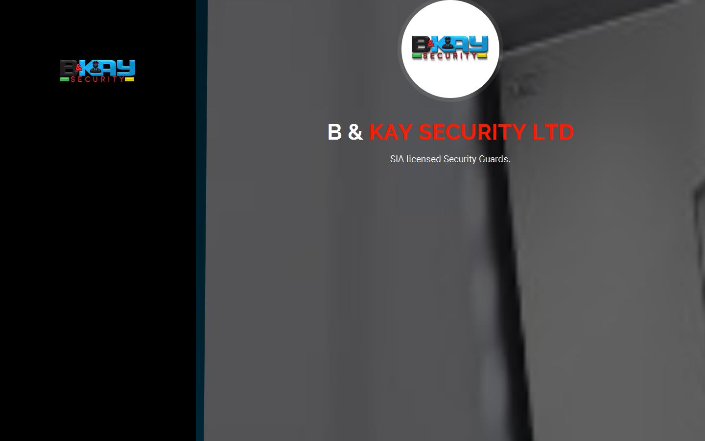 B & Kay Security Ltd Website