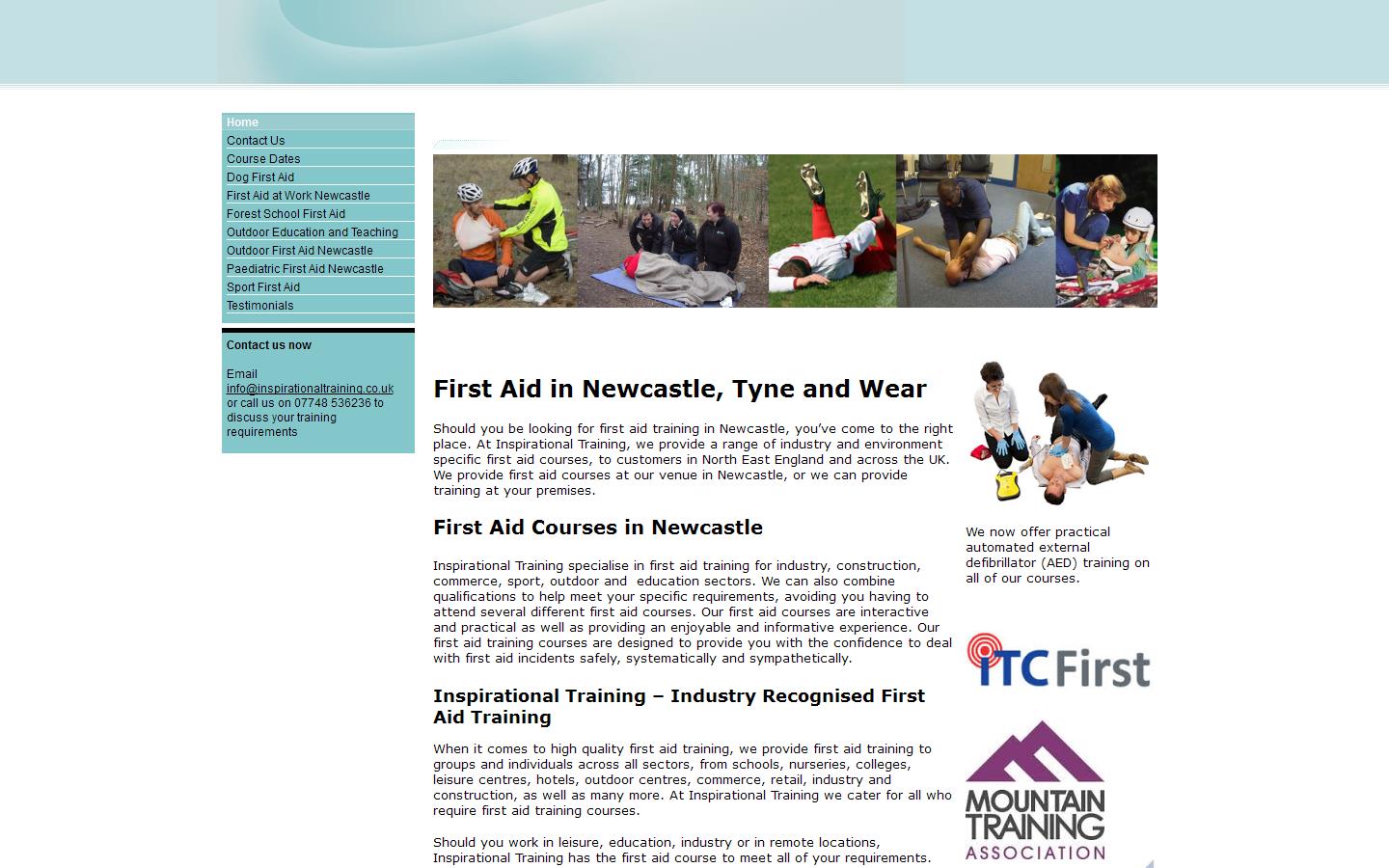 Inspirational Training Website