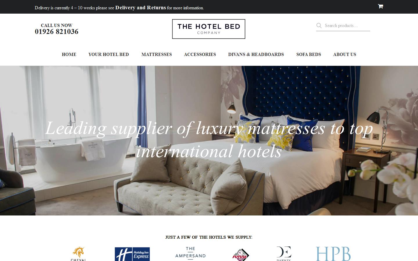 The Hotel Bed Company Website