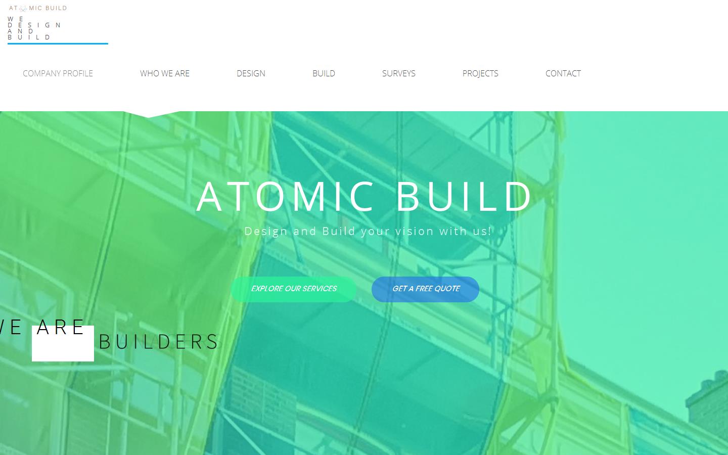 Atomic Build Website