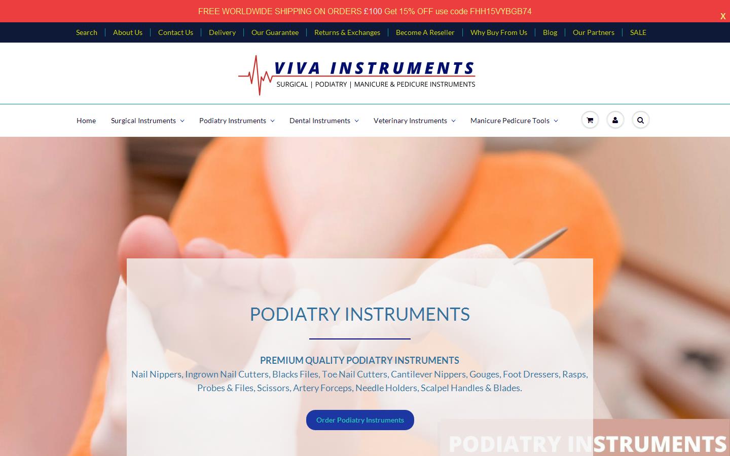 Viva Instruments Website