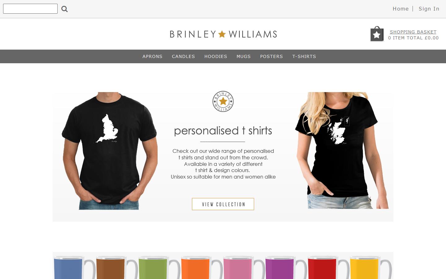 Brinley Williams Ltd Website