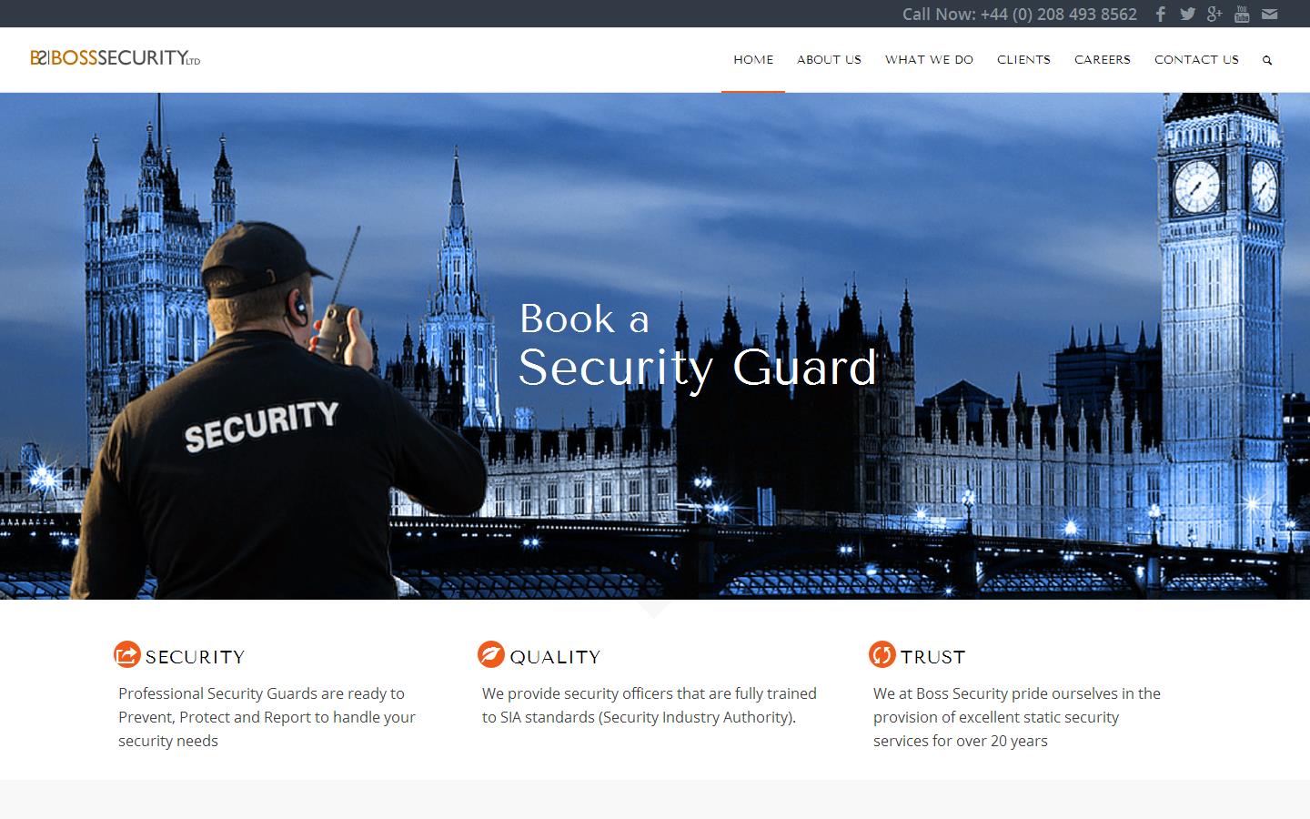 Boss-security Website