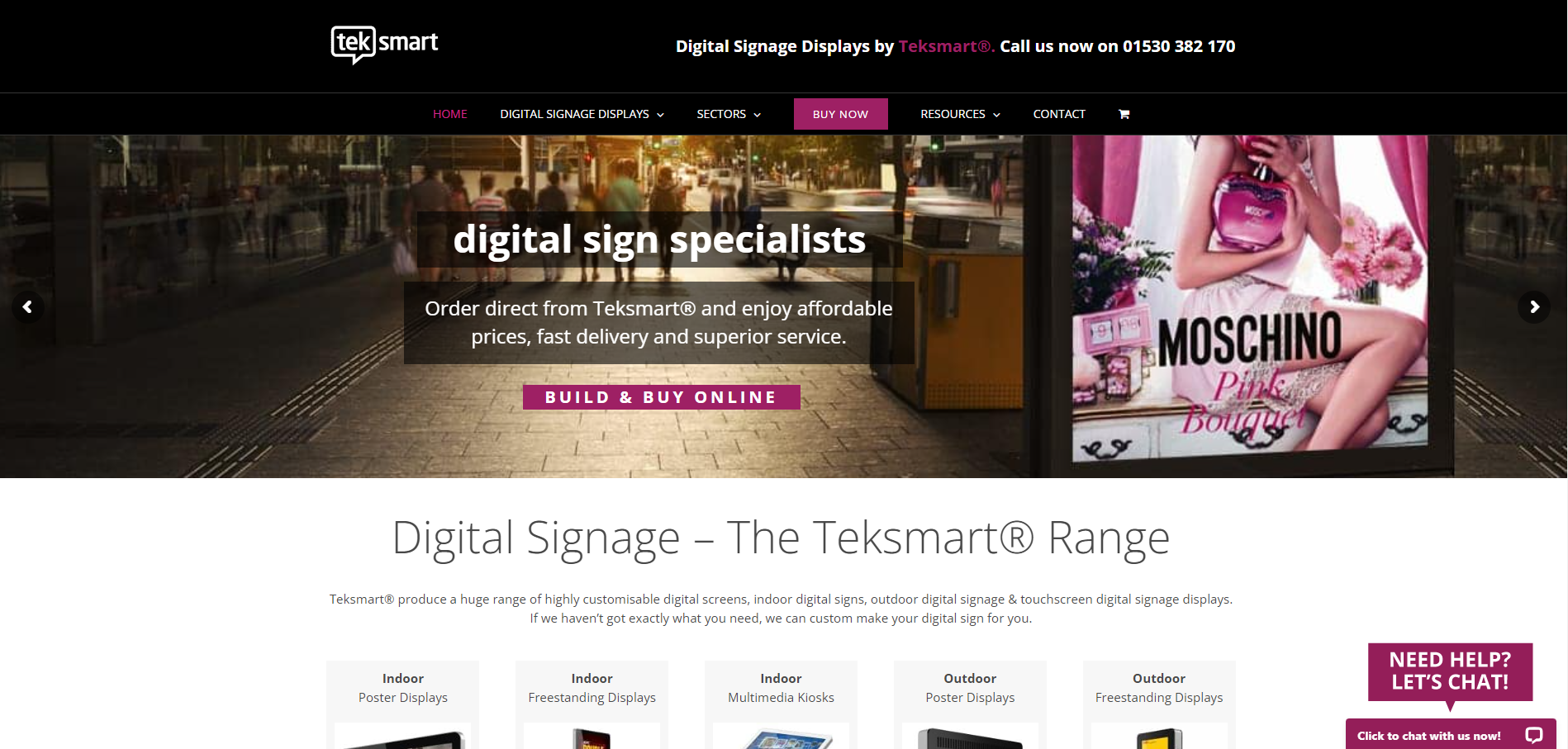 Teksmart Website