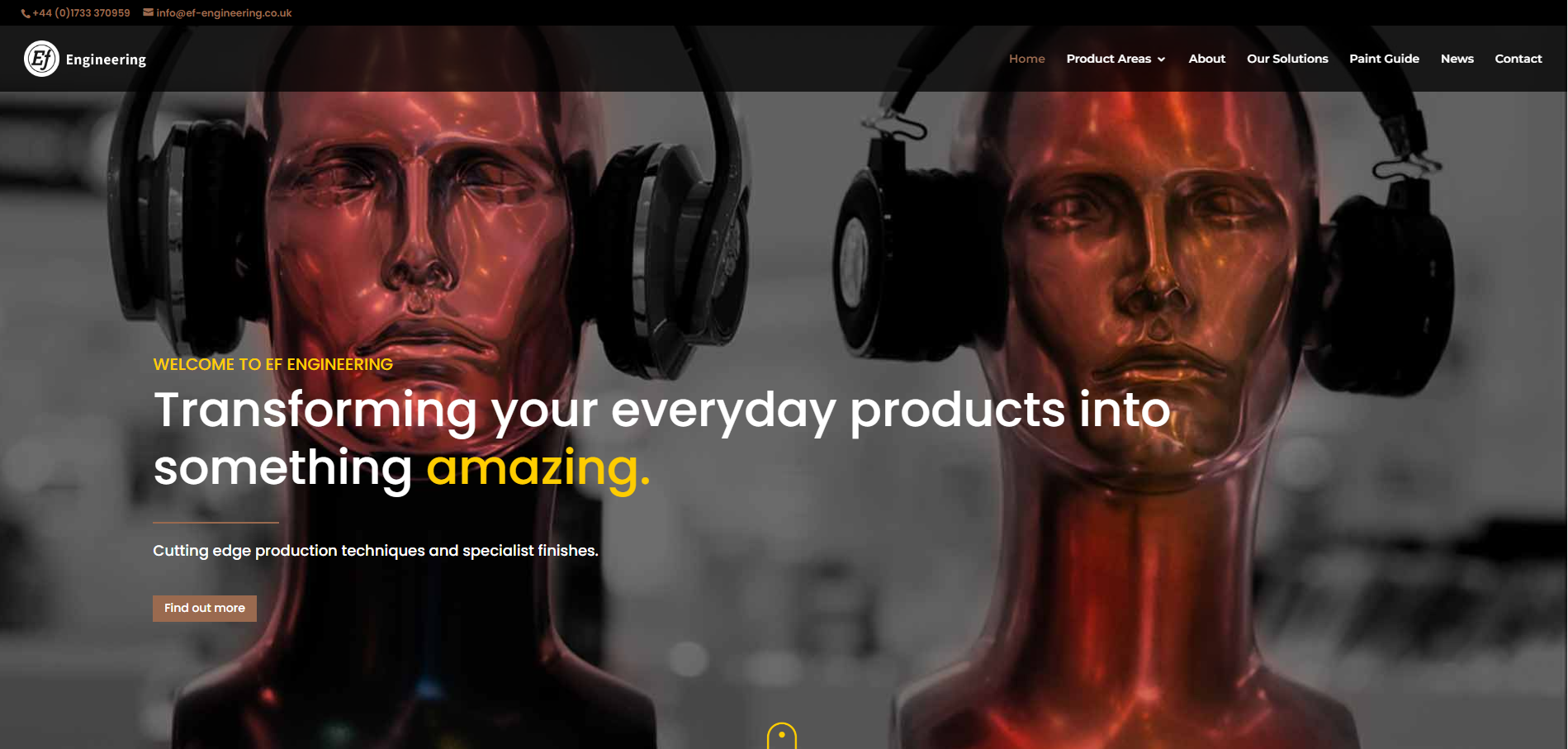 EF Engineering Website