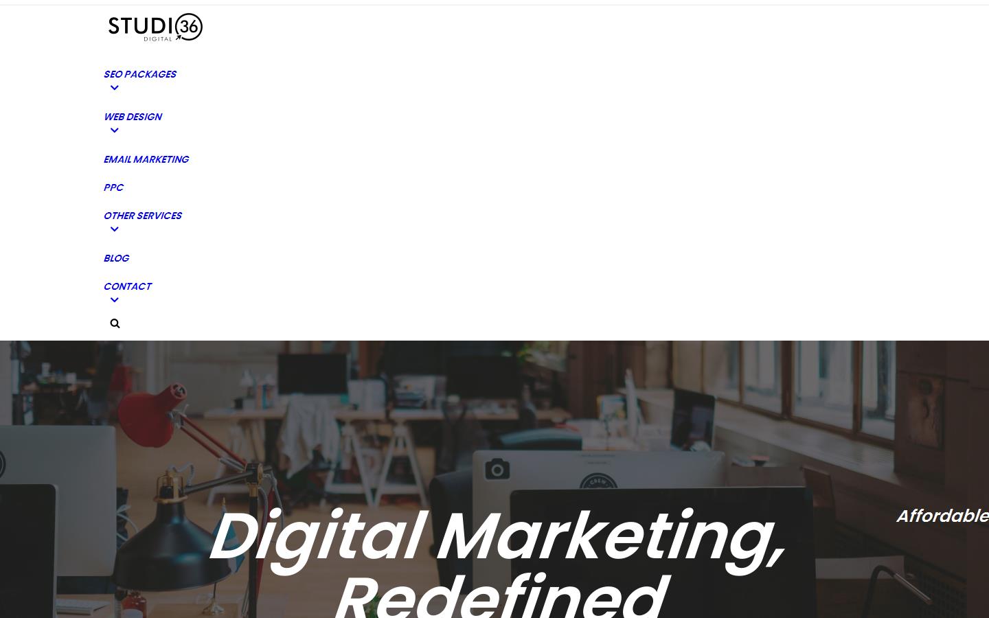 Studio 36 Digital Website