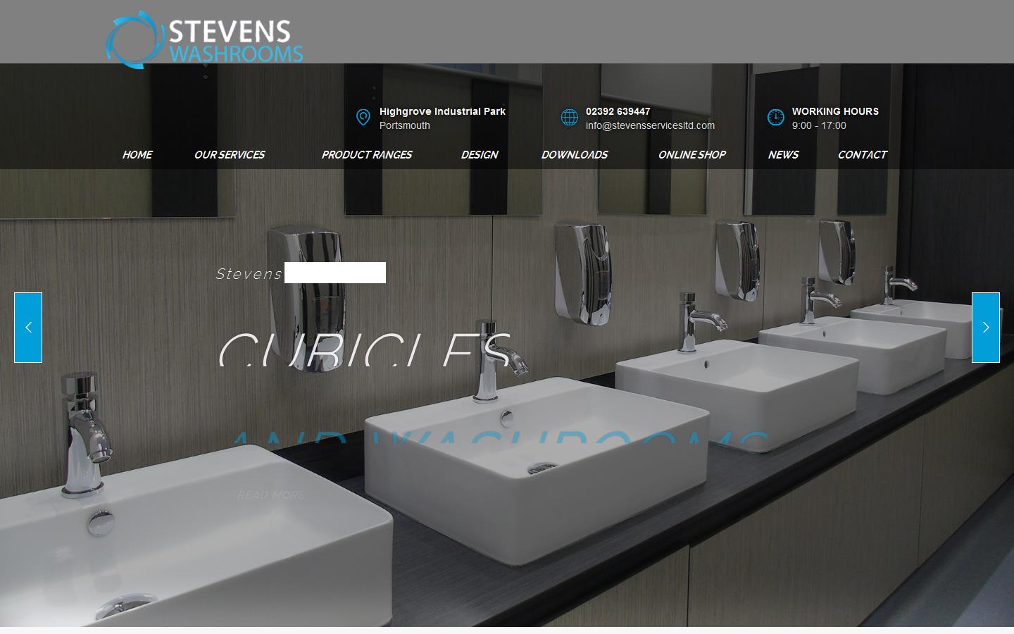 Stevens Services Website