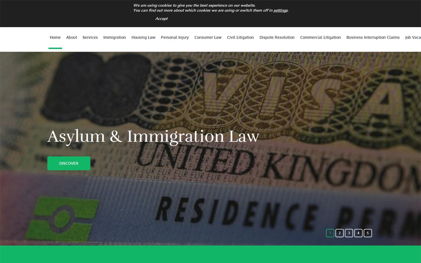 Ashwood Solicitors Limited Website