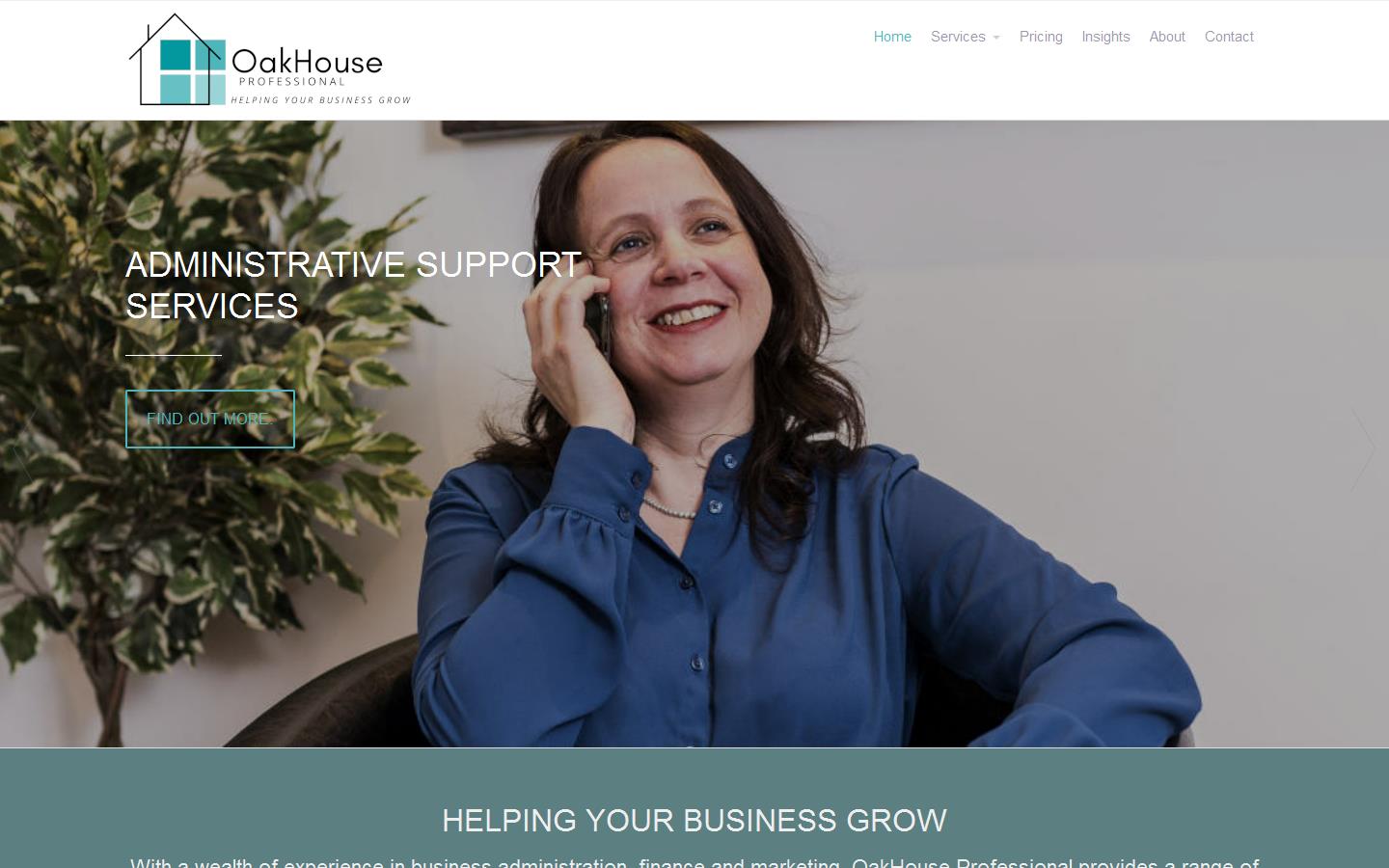 OakHouse Professional Ltd Website