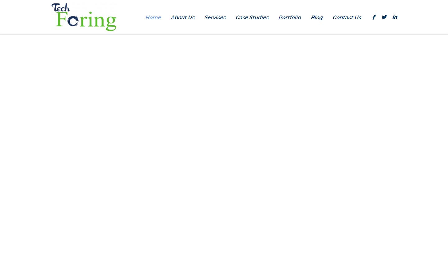 TechForing Ltd. Website