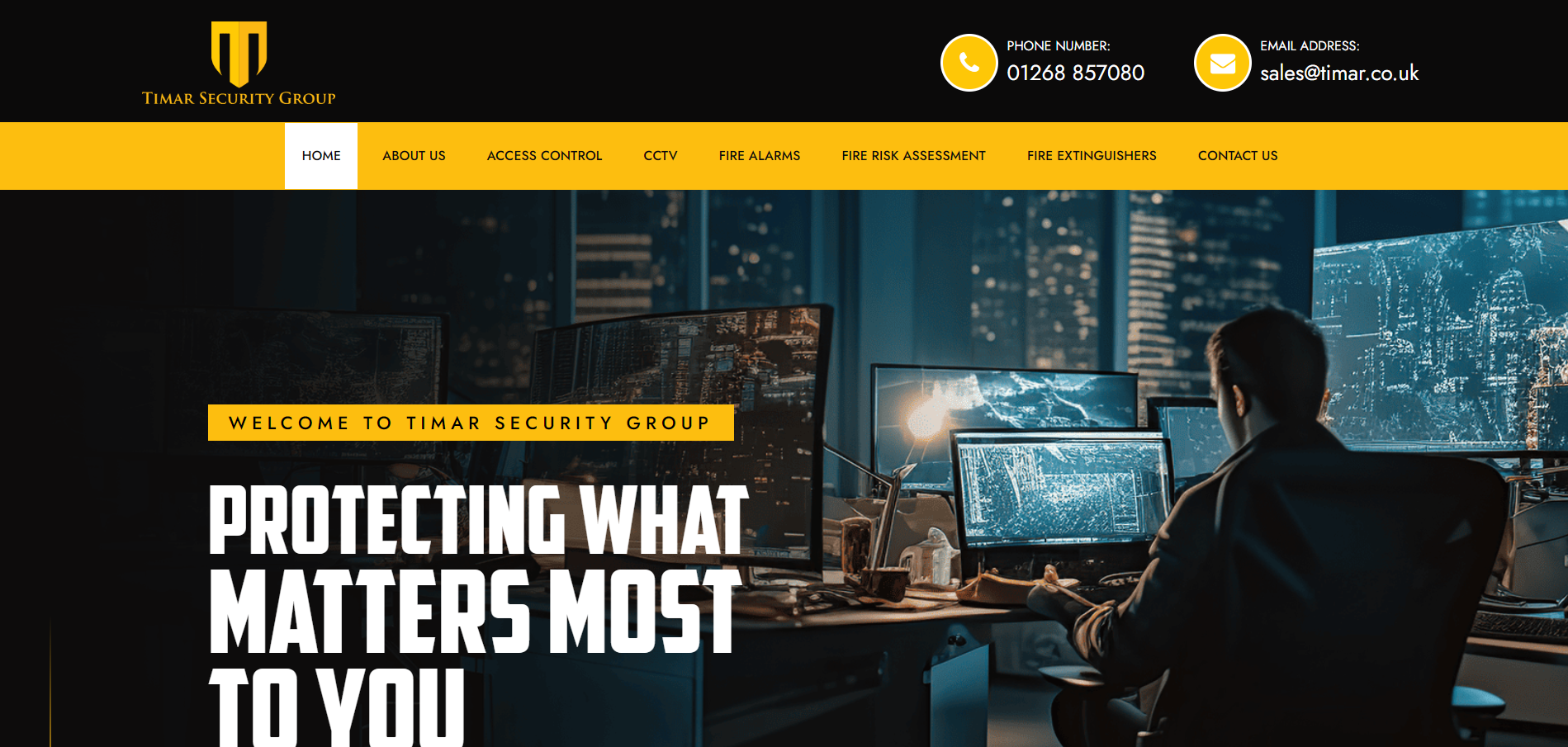 Timar Security Group Limited Website