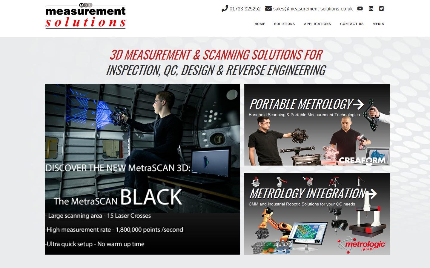 Measurement Solutions Website