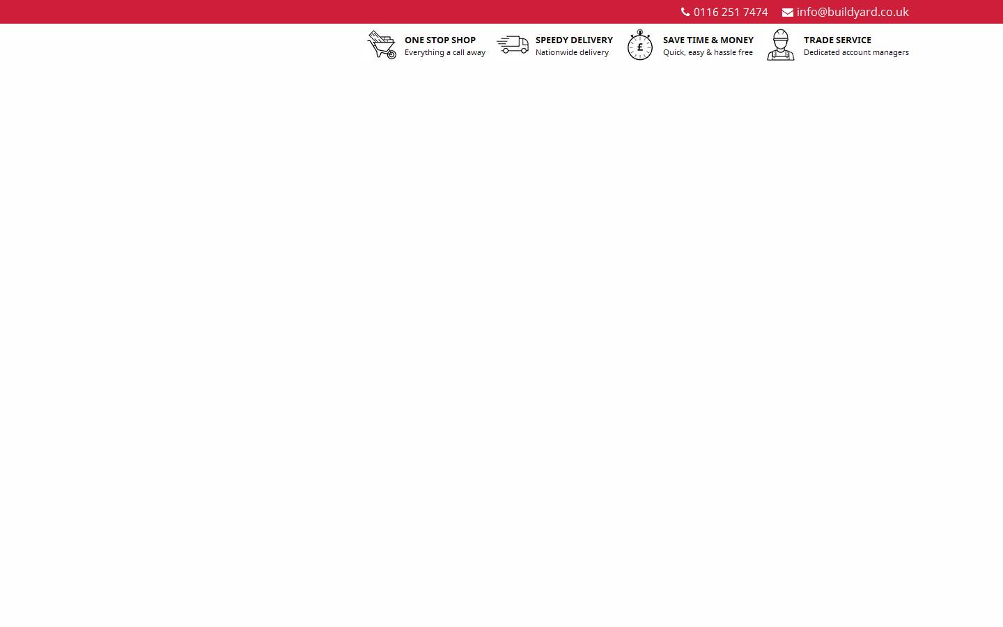 Build Yard Builders Merchant Leicester Website