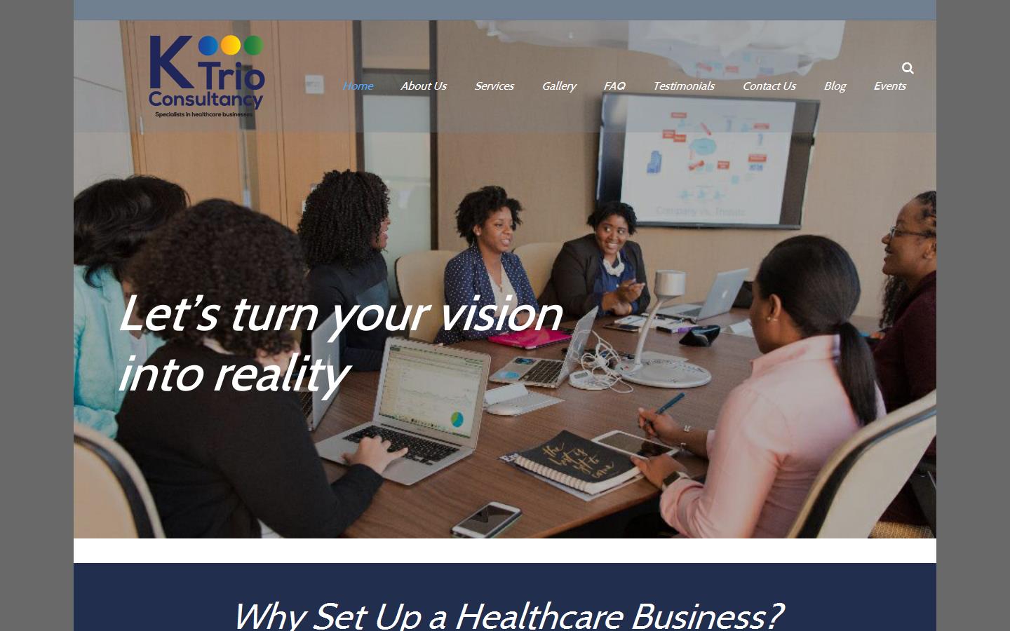 Ktrio Consultancy Website