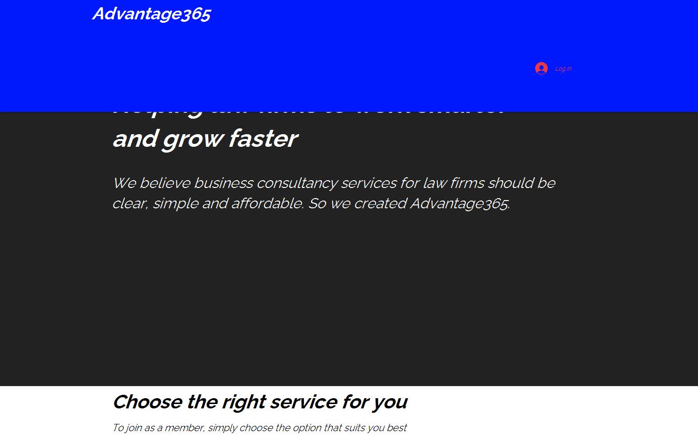 Advantage365 Website