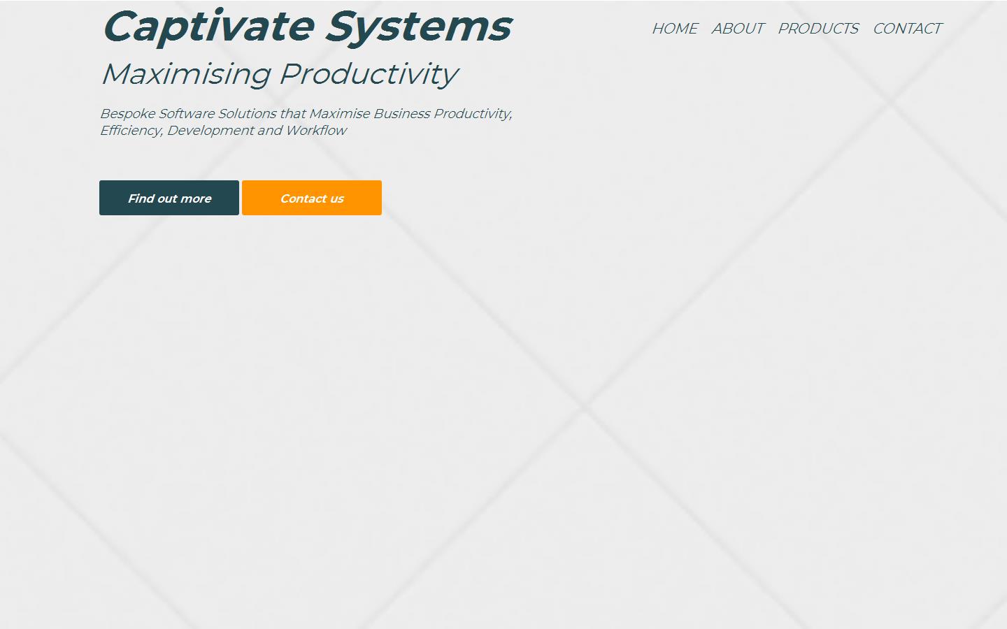 Captivate Systems Ltd Website