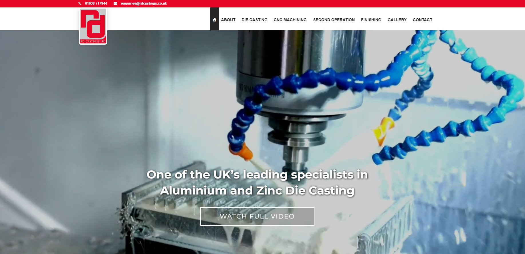 RD Castings Ltd Website