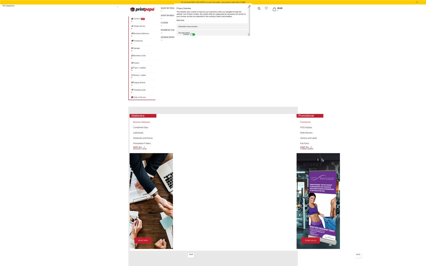 Print Papa UK Website